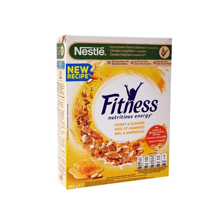 NESTLE FITNESS ΔΗΜΗΤΡΙΑΚΑ ΑΜΥΓΔΑΛΟ ΚΑΙ ΜΕΛΙ 375gr