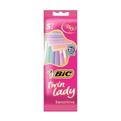 BIC ΞΥΡΑΦΑΚΙΑ TWIN LADY SENSITIVE 5τεμ. BIC ΞΥΡΑΦΑΚΙΑ TWIN LADY SENSITIVE 5τεμ.