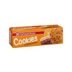 ΠΑΠΑΔΟΠΟΥΛΟΥ COOKIES 180GR ΜΕ ΠΟΡΤΟΚΑΛΙ