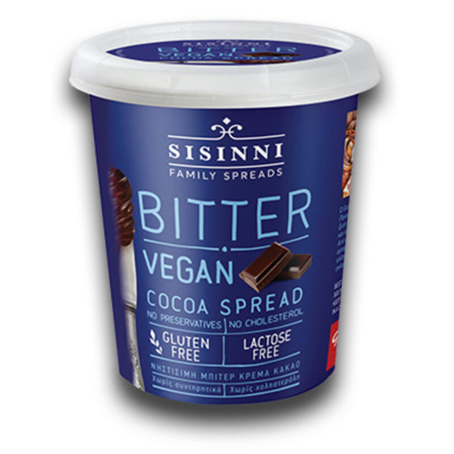 SISINNI 400GR ΚΡΕΜΑ KAKAO BITTER VEGAN/ΝΗΣΤΙΣΙΜΗ