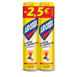 AROXOL SPRAY ΓΙΑ ΜΥΓΕΣ ΚΑΙ ΚΟΥΝΟΥΠΙΑ 1+1