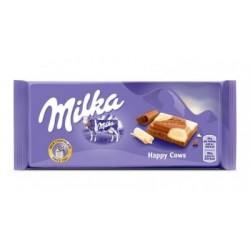MILKA ΣΟΚΟΛΑΤΑ COW SPOTS 90gr - 24