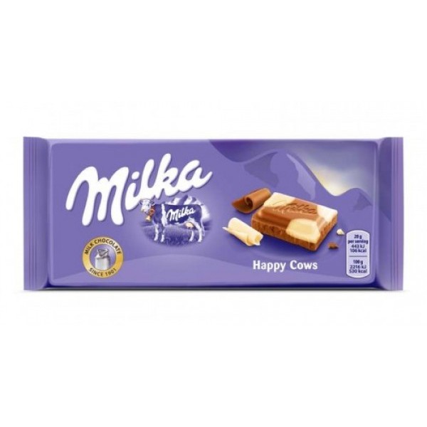 MILKA ΣΟΚΟΛΑΤΑ COW SPOTS 90gr - 24