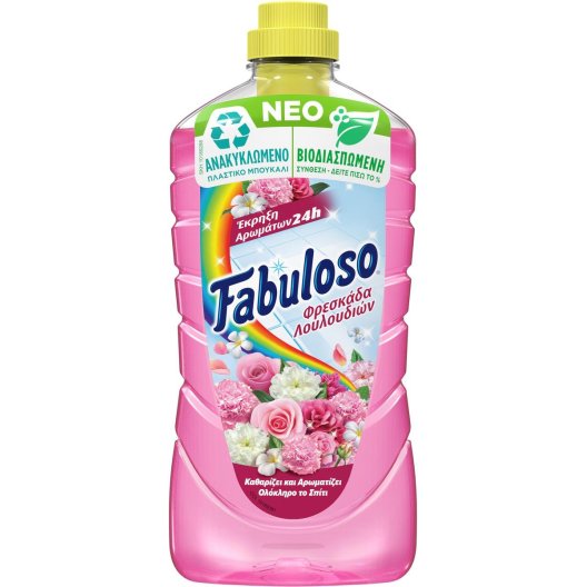 FABULOSO ΠΑΤΩΜΑΤΟΣ 1lt GR ΦΡΕΣΚΑΔΑ ΛΟΥΛΟΥΔΙΩΝ (ΦΟΥΞ)
