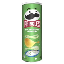 PRINGLES  165gr SOUR CREAM & ONION