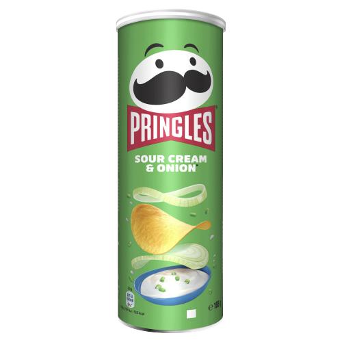 PRINGLES  165gr SOUR CREAM & ONION