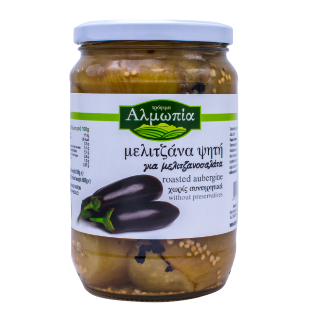 ΑΛΜΩΠΙΑ ΜΕΛΙΤΖΑΝΑ ΨΗΤΗ ΓΙΑ ΜΕΛΙΤΖΑΝΟΣΑΛΑΤΑ 680GR