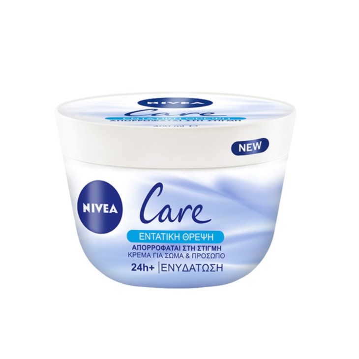 NIVEA ΚΡΕΜΑ CARE ΣΩΜΑΤΟΣ ΚΑΙ ΠΡΟΣΩΠΟΥ 200ML