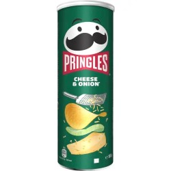 PRINGLES 165gr CHEESE & ONION PRINGLES 165gr CHEESE & ONION