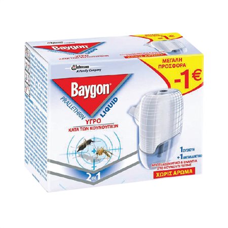 BAYGON ΥΓΡΟ ΓΙΑ ΚΟΥΝΟΥΠΙΑ ΣΥΣΚΕΥΗ+ΥΓΡΟ 27ML