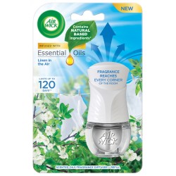 AIR WICK ΣΥΣΚΕΥΗ ΜΙΚΡΗ + 19ml ELECTRIC REFILL LINEN IN THE AIR