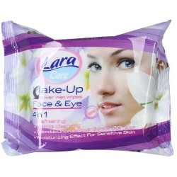 LARA ΥΓΡΑ ΜΑΝΤΗΛΑΚΙΑ ΑΦΑΙΡΕΣΗΣ ΜΑΚΙΓΙΑΖ 4 ΣΕ 1 20τεμ