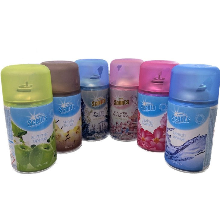 SCENT ΑΡΩΜΑΤΙΚΑ ΧΩΡΟΥ ΑΝΤ/ΚΤΙΚΑ 250ml SUMMER APPLES(ΓΙΑ AIRWICK ΣΥΣΚΕΥΗ)