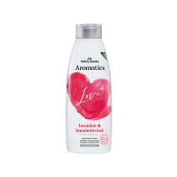 ΠΑΠΟΥΤΣΑΝΗΣ AROMATICS ΑΦΡΟΛΟΥΤΡΟ 600ml LOVE (ΒΑΝΙΛΙΑ/ΣΑΝΤΑΛΟΞΥΛΟ)
