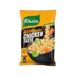 KNORR ASIA NOODLES 70GR CHICKEN TASTE (ΓΡΗΓΟΡΟ ΓΕΥΜΑ)