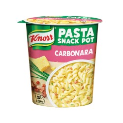 KNORR SNACK POT (ΓΡΗΓΟΡΟ ΓΕΥΜΑ) 55GR CARBONARA PASTA