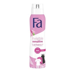 FA BODY SPRAY WOMEN 150ml INVISIBLE SENSITIVE 48H