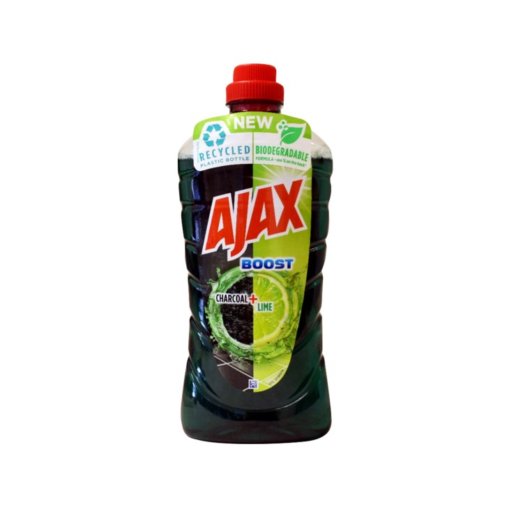 AJAX ΥΓΡΟ ΚΑΘΑΡΙΣΤΙΚΟ 1lt BOOST ΑΝΘΡΑΚΑΣ+LIME (ΠΡΑΣΙΝΟ ΣΚΟΥΡΟ)