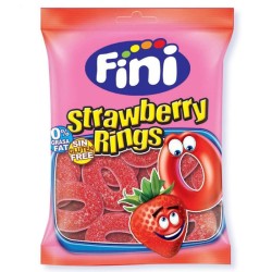 FINI ZAXΑΡΩΤΑ STRAWBERRY RINGS 85GR
