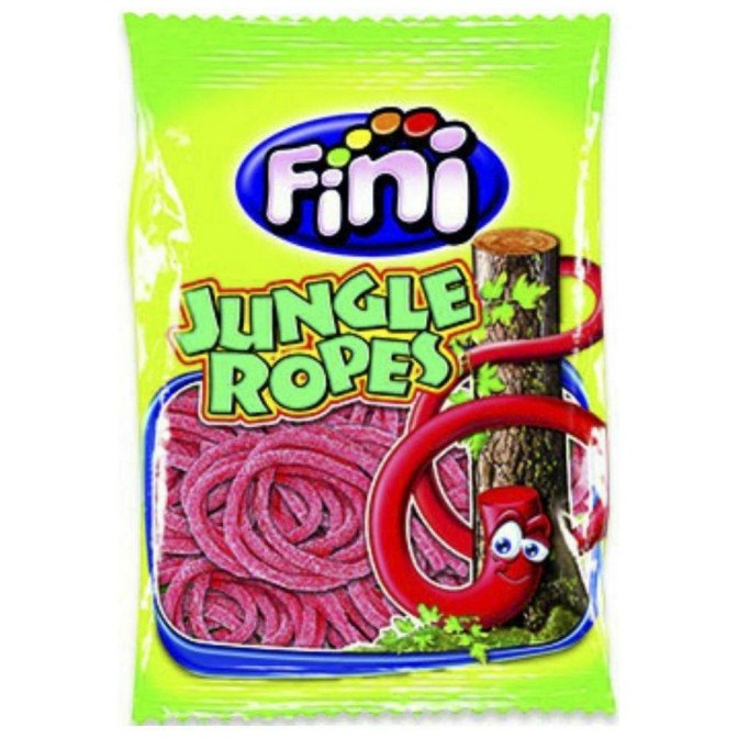 FINI ΖΑΧΑΡΩΤΑ JUNGLE ROPES 85GR FINI ΖΑΧΑΡΩΤΑ JUNGLE ROPES 85GR