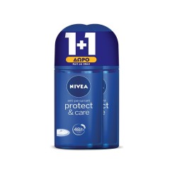NIVEA ROLL ON 50ml 1+1 ΔΩΡΟ WOMAN PROTECT&CARE NIVEA ROLL ON 50ml 1+1 ΔΩΡΟ WOMAN PROTECT&CARE