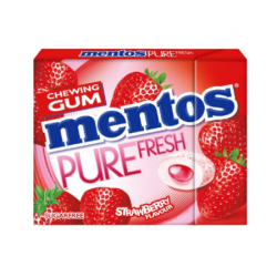 MENTOS ΤΖΙΧΛΕΣ PURE FRESH STRAWBERRY 30GR MENTOS ΤΖΙΧΛΕΣ PURE FRESH STRAWBERRY 30GR