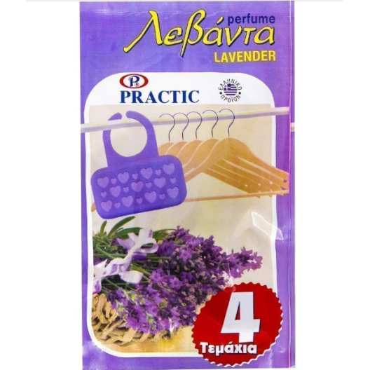 PRACTIC ΑΡΩΜΑ ΓΙΑ ΝΤΟΥΛΑΠΑ ΚΡΕΜΑΣΤΟ ΛΕΒΑΝΤΑ (4τεμ)