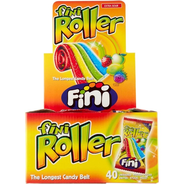 FINI ΖΑΧΑΡΩΤΑ 40ΤΕΜx20gr ΕΧΤΡΑ SOUR TONGUES ΓΛΩΣΣΕΣ