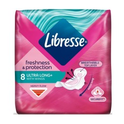 LIBRESSE ΣΕΡΒΙΕΤΑ ULTRA LONG HEAVY FLOW 8τεμάχια LIBRESSE ΣΕΡΒΙΕΤΑ ULTRA LONG HEAVY FLOW 8τεμάχια