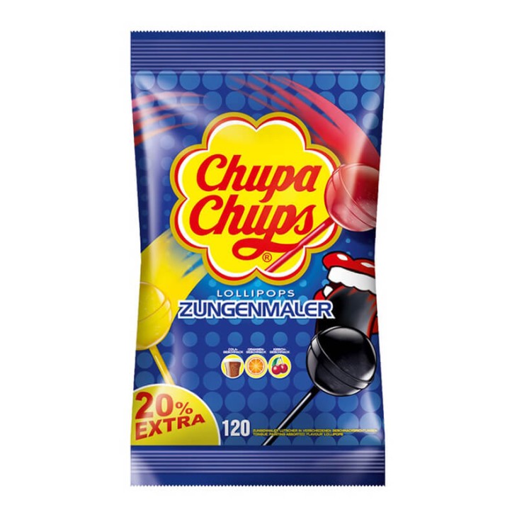 CHUPA CHUPS ΓΛΕΙΦΙΤΖΟΥΡΙ ZUNGEN-MALER ΣΑΚΟΥΛΑ 12GRX120ΤΜΧ