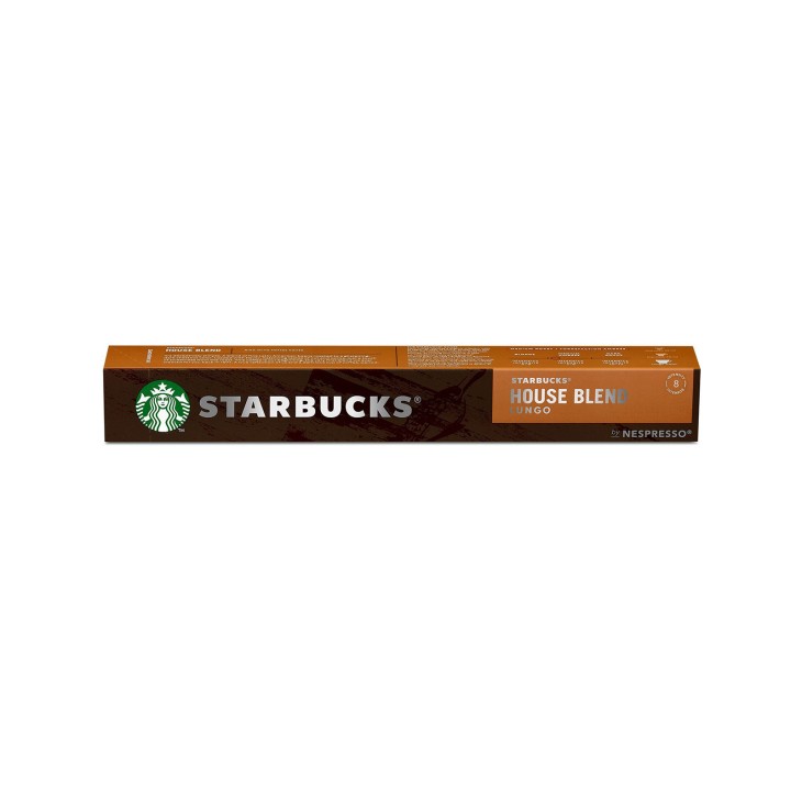 STARBUCKS 10 ΚΑΨΟΥΛΕΣ ΚΑΦΕ 57GR HOUSE BLEND LUNGO