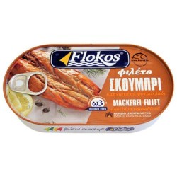 FLOKOS ΣΚΟΥΜΠΡΙ ΚΑΠΝΙΣΤΟ ΣΕ ΦΥΤΙΚΟ ΛΑΔΙ 150γρ FLOKOS ΣΚΟΥΜΠΡΙ ΚΑΠΝΙΣΤΟ ΣΕ ΦΥΤΙΚΟ ΛΑΔΙ 150γρ