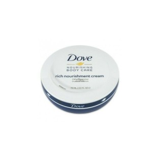 DOVE BODY CREAM 75ml RICH NOURISHMENT ΜΠΛΕ