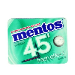 MENTOS ΤΖΙΧΛΕΣ FRESH EFFECT SPEARMINT 45' 18GR