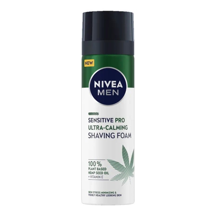 NIVEA ΑΦΡΟΣ ΞΥΡΙΣΜΑΤΟΣ 200ml SENSITIVE ULTRA CALMING (PLANT BASED)