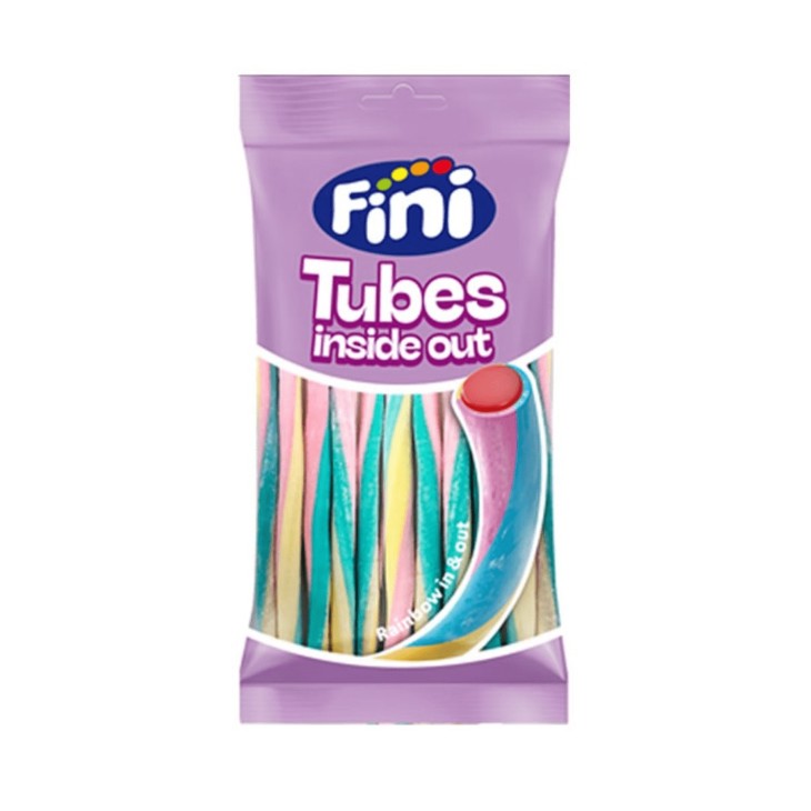 FINI ΖΑΧΑΡΩΤΑ TUBES INSIDE OUT 80GR