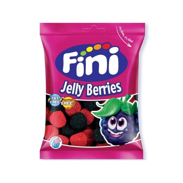 FINI ΖΑΧΑΡΩΤΑ JELLY BERRIES 90GR ΕΛ FINI ΖΑΧΑΡΩΤΑ JELLY BERRIES 90GR ΕΛ