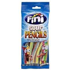 FINI ΖΑΧΑΡΩΤΑ SOUR PENCILS 90GR ΕΛ FINI ΖΑΧΑΡΩΤΑ SOUR PENCILS 90GR ΕΛ