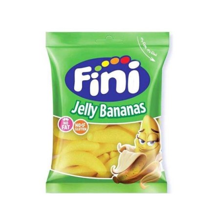 FINI ΖΑΧΑΡΩΤΑ JELLY BANANAS 90GR ΕΛ FINI ΖΑΧΑΡΩΤΑ JELLY BANANAS 90GR ΕΛ