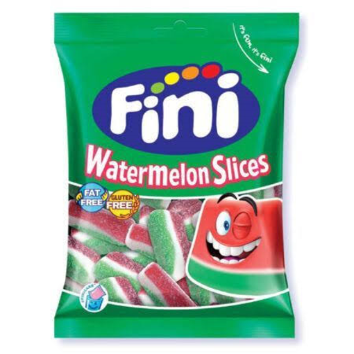 FINI ΖΑΧΑΡΩΤΑ WATERMELON SLICES 90GR ΕΛ FINI ΖΑΧΑΡΩΤΑ WATERMELON SLICES 90GR ΕΛ