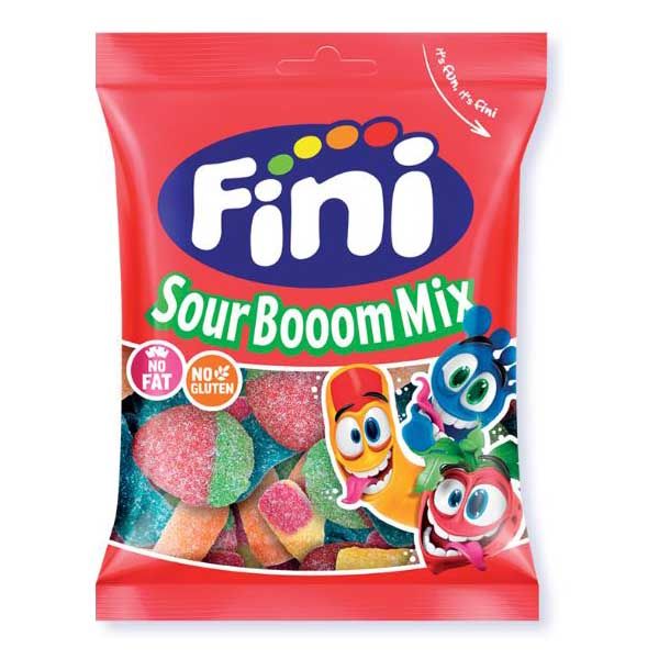 FINI ΖΑΧΑΡΩΤΑ SOUR BOOM MIX 90GR ΕΛ FINI ΖΑΧΑΡΩΤΑ SOUR BOOM MIX 90GR ΕΛ