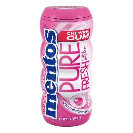 MENTOS ΤΖΙΧΛΕΣ 28GR PURE FRESH BUBBLEGUM