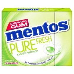 MENTOS ΤΖΙΧΛΕΣ PURE FRESH LIME MINT 30GR