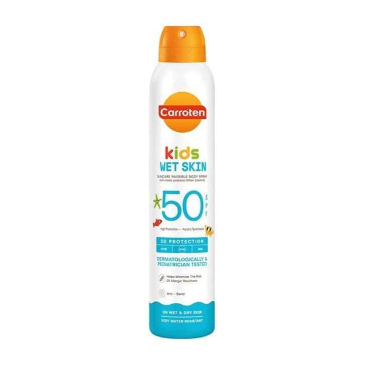 CARROTEN ΑΝΤΗΛIΑΚΟ KIDS WET SKIN 50SPF SPRAY 200ML