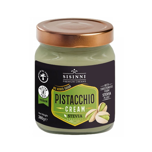 SISINNI 380GR ΛΑΒΑ ΦΥΣΤΙΚΙΟΥ (ΚΕΛΥΦΩΤΟ/PISTACCHIO) (ΓΥΑΛΙΝΟ)