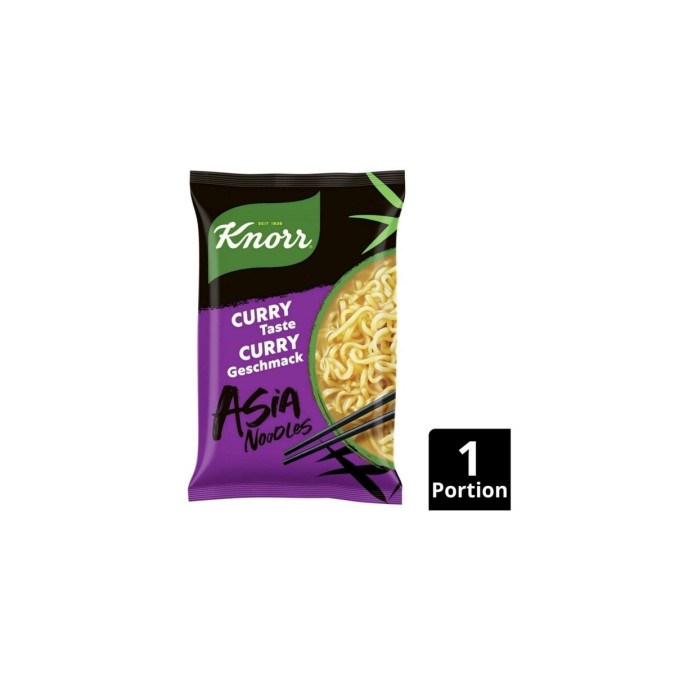 KNORR ASIA NOODLES 70GR CURRY (ΓΡΗΓΟΡΟ ΓΕΥΜΑ)