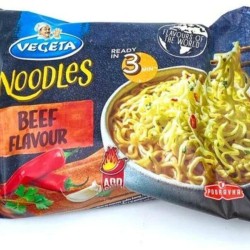 VEGETA INSTANT NOODLES 75GR BEEF FLAVOUR