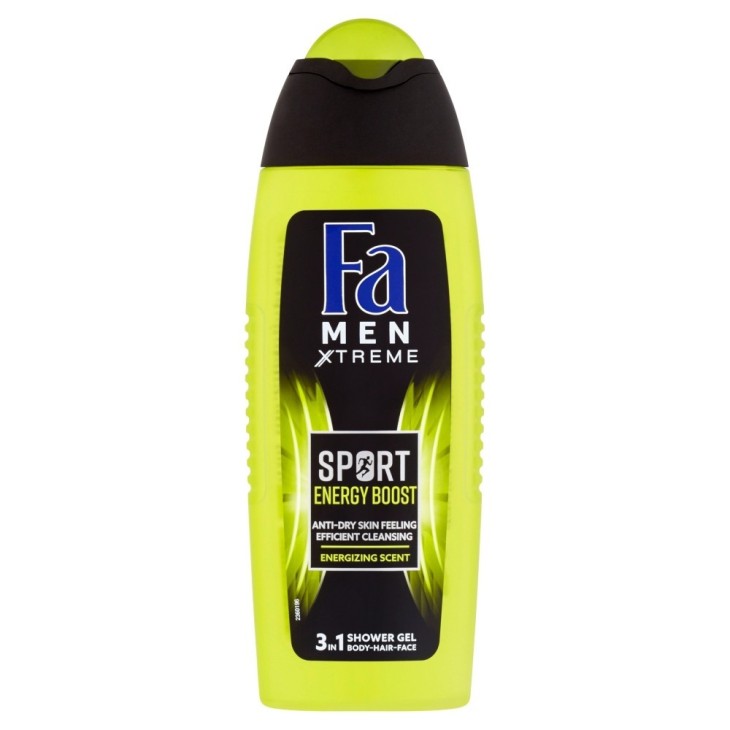 FA SHOWER GEL 250ML SPORTY ENERGY BOOST