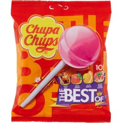 CHUPA CHUPS ΓΛΕΙΦΙΤΖΟΥΡΙ ΦΡΟΥΤΑ THE BEST ΣΑΚΟΥΛΑΚΙ 12GRX10ΤΜΧ