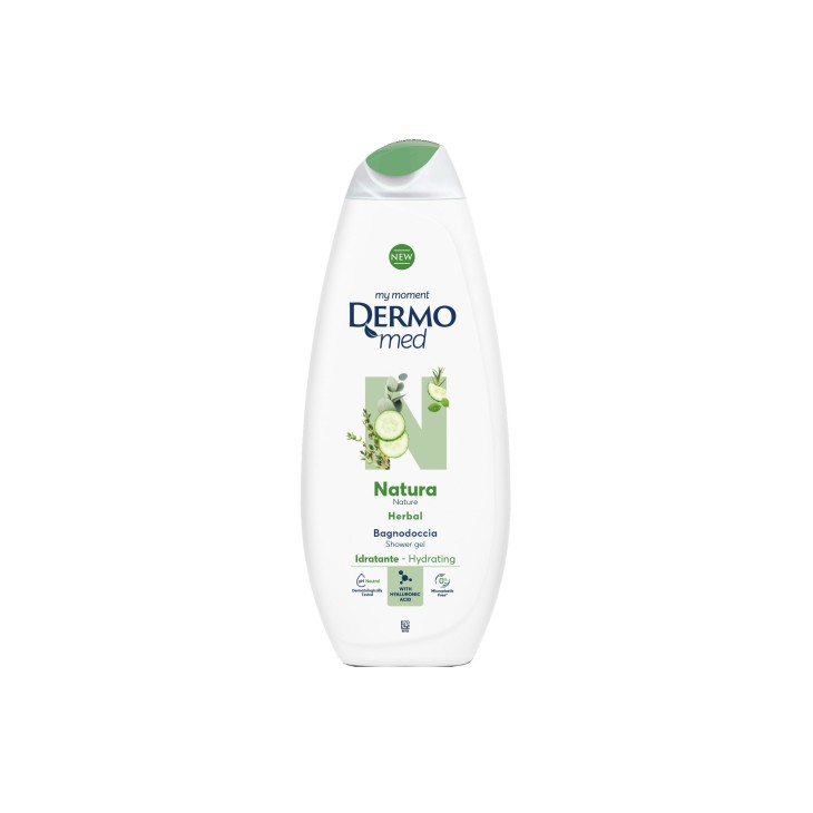 DERMOMED SHOWER GEL 650ml NATURA HERBAL DERMOMED SHOWER GEL 650ml NATURA HERBAL